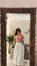 1 Cute mid length skirt 28-30 waist/l:29