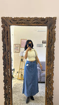 1 Denim Skirt 28 waist/l:33