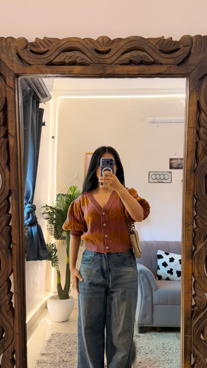 10 cute warm top 32-34 bust