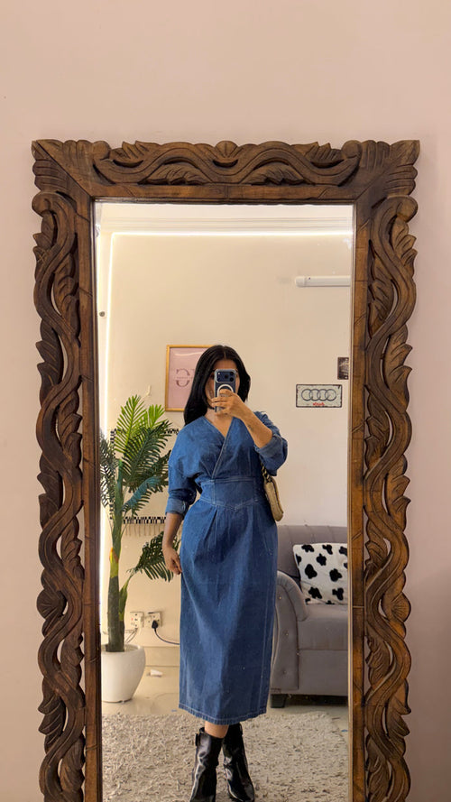10 Denim Dress Upto Bust38/L43