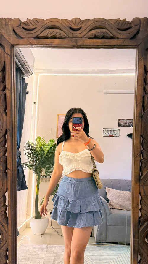 106 summer cotton top 32-34 bust