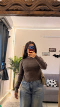 113 cute warm top 30-34 bust