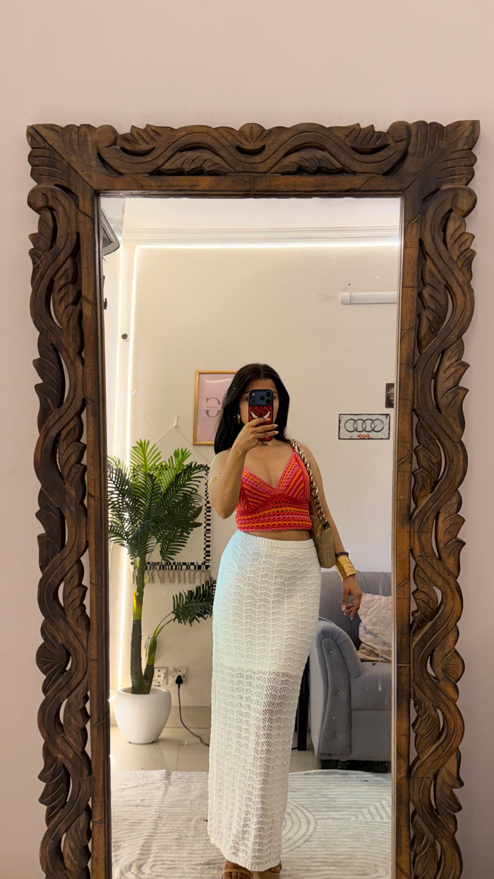 12 Crochet skirt W36-40/L39