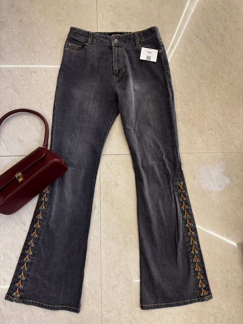 12) Vintage jeans waist:26/l:37/inceam:9/hips:34