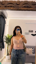 154 summer top 32-35 bust