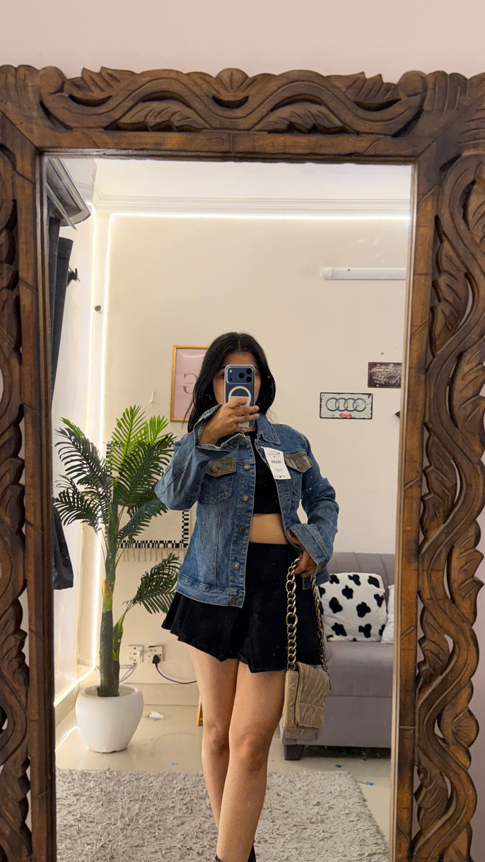 16 Denim jacket upto bust34/L19