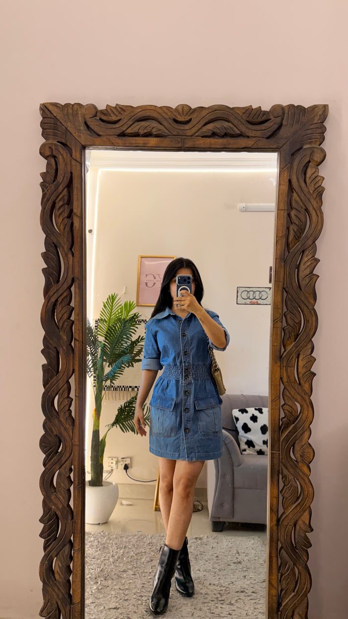 18 Denim Dress upto Bust36 /L30