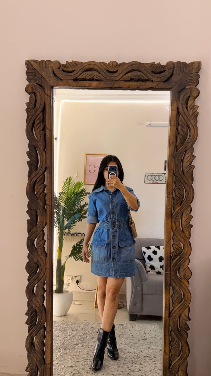 18 Denim Dress upto Bust36 /L30