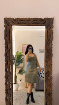 19 Denim Dress Upto Bust32/L33 (Size S)