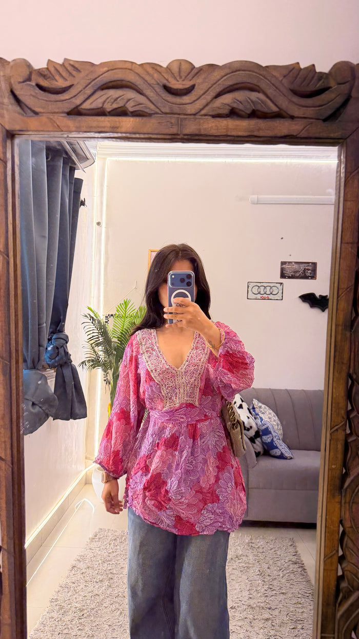 19 y2k Bollywood kurti S-M