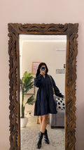 1Denim Dress free size up to bust 38/l33