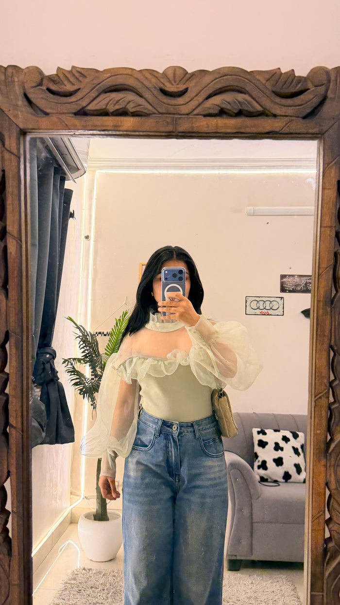 2 cute top 36-40 bust Zara