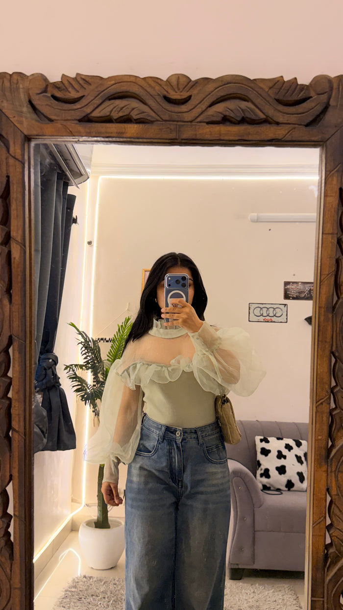 2 cute top 36-40 bust Zara