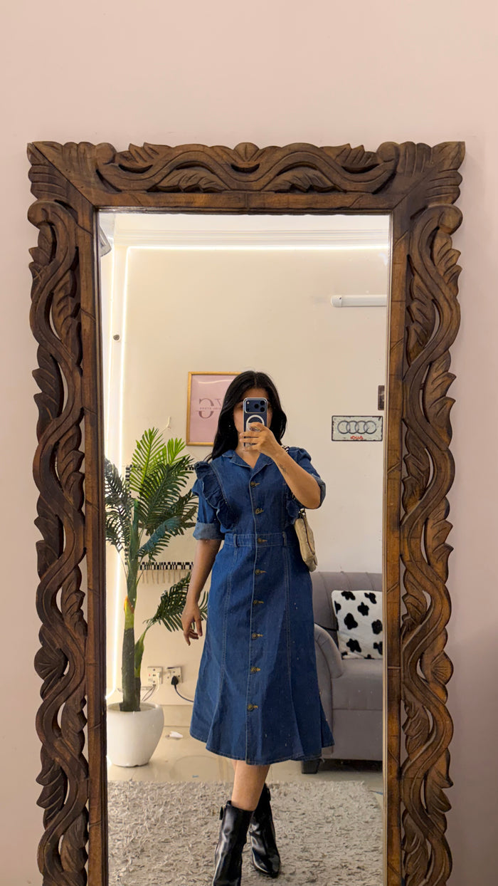 2 Denim Dress up to Bust36/l:40