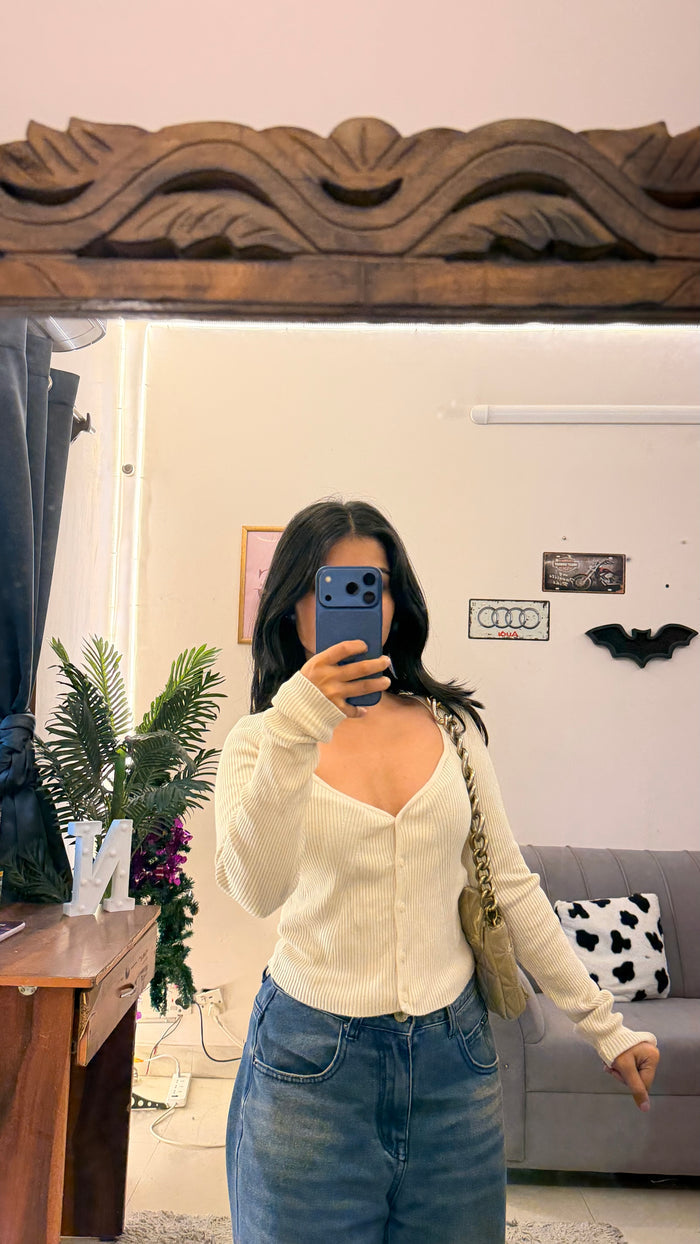 21 cute Top 34-36 bust h&m