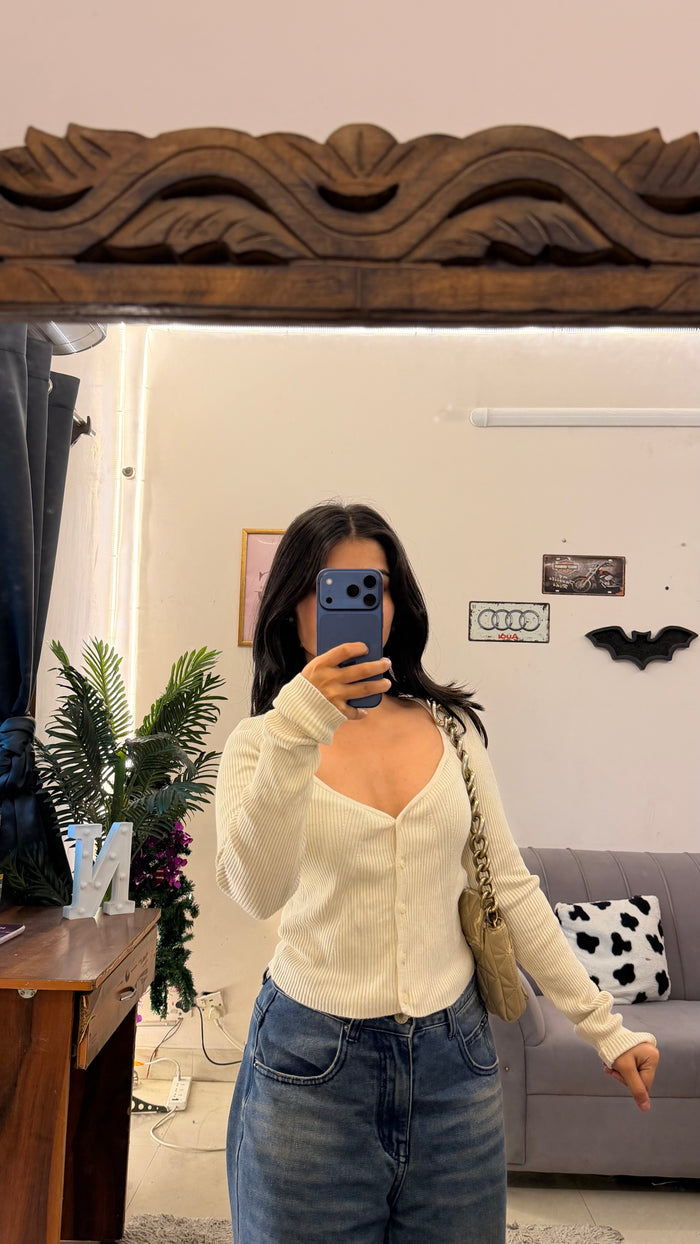 21 cute Top 34-36 bust h&m