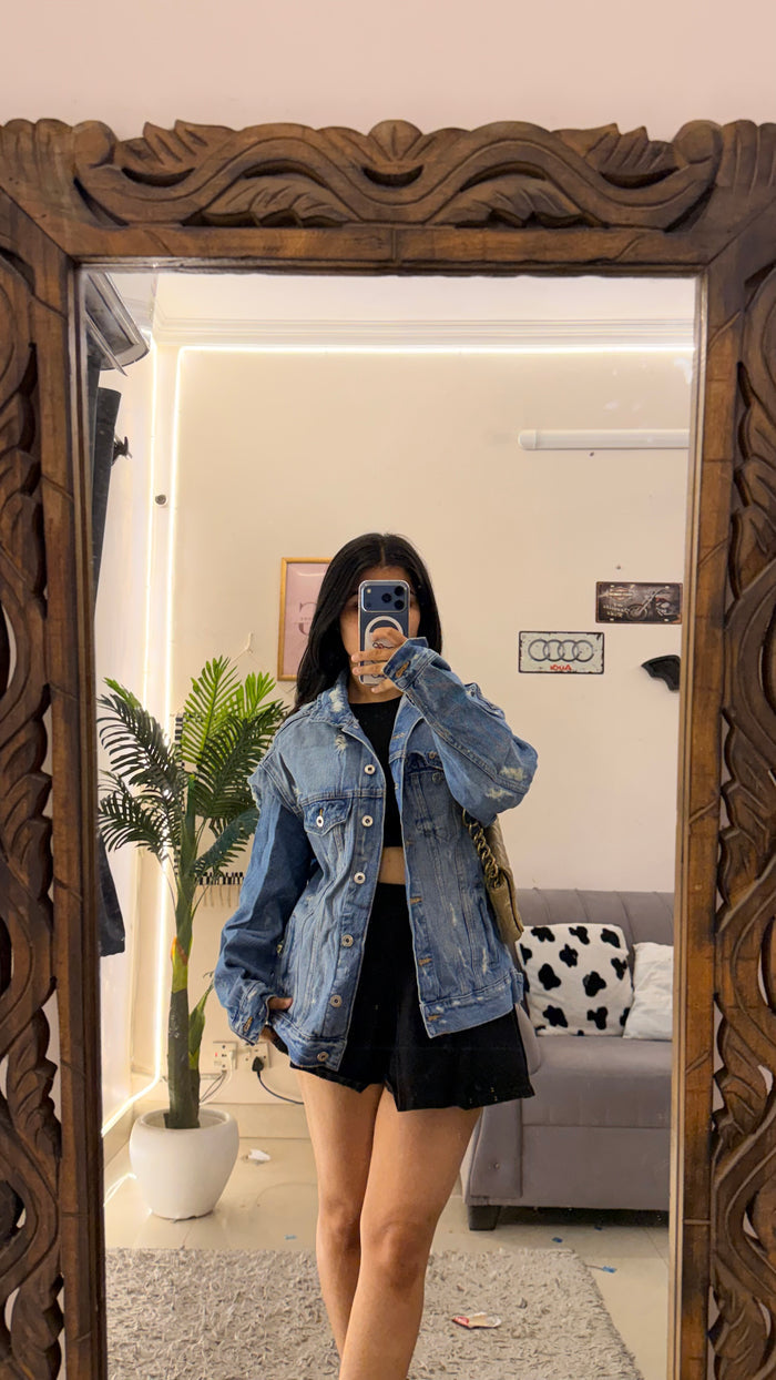 21 Denim Jacket upto bust32/ L 17