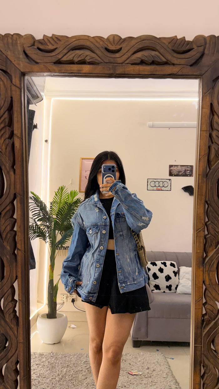 21 Denim Jacket upto bust32/ L 17