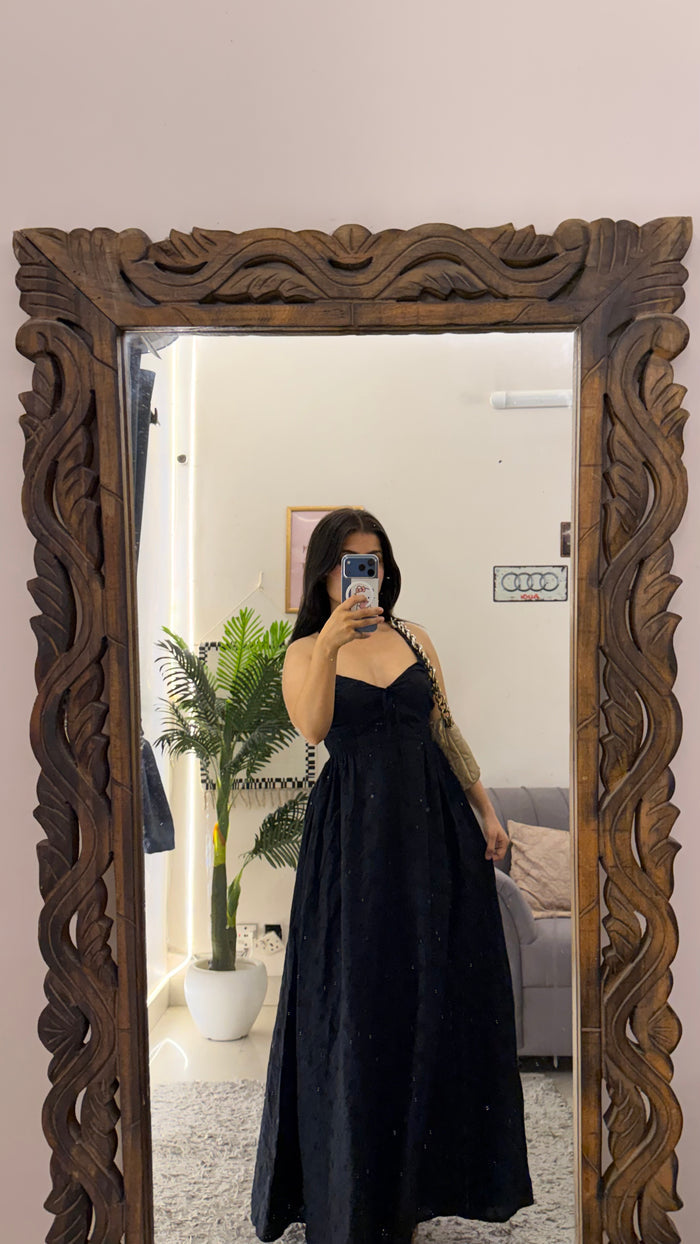 21 summer dress 28-30 bust/l:45 (most beautiful chikenkari work)