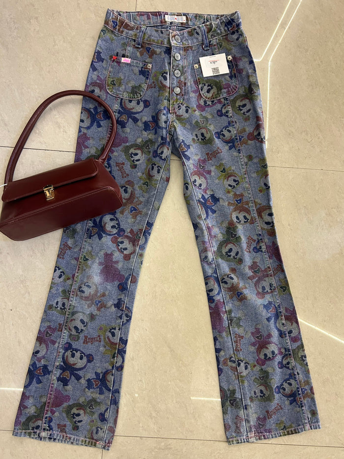 24) Vintage jeans:25/l:37/inceam:11/hips:34