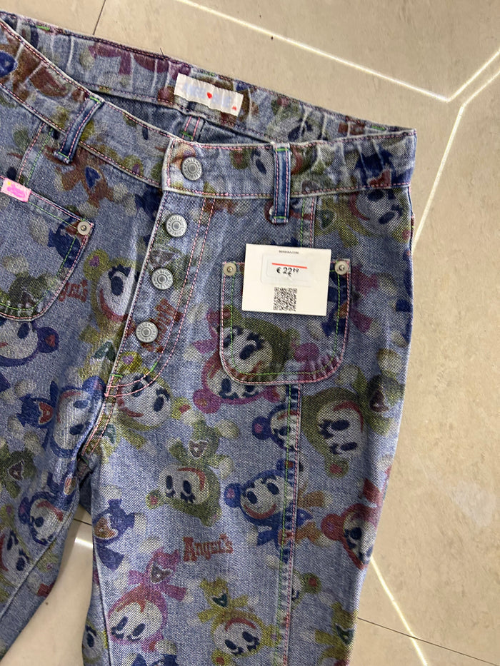 24) Vintage jeans:25/l:37/inceam:11/hips:34