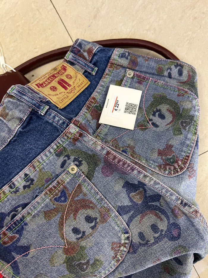 24) Vintage jeans:25/l:37/inceam:11/hips:34