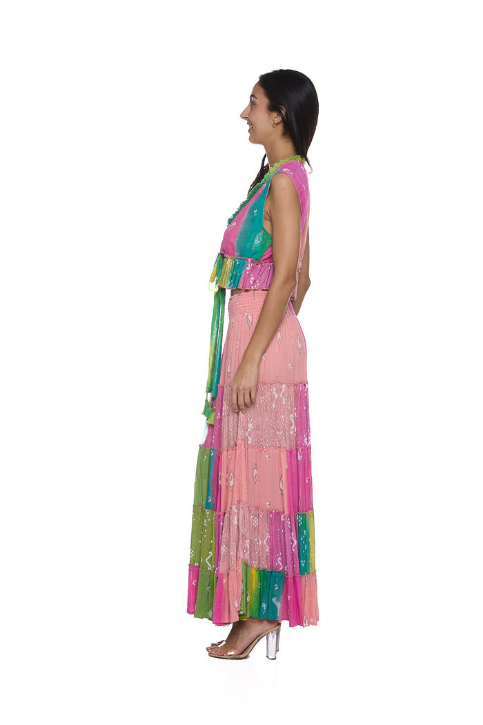 2486 MAXI SET  DRESS