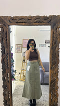 26 denim skirt 28 waist/l:32