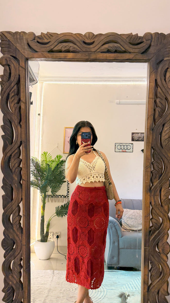 29 Crochet skirt W28-32/L30