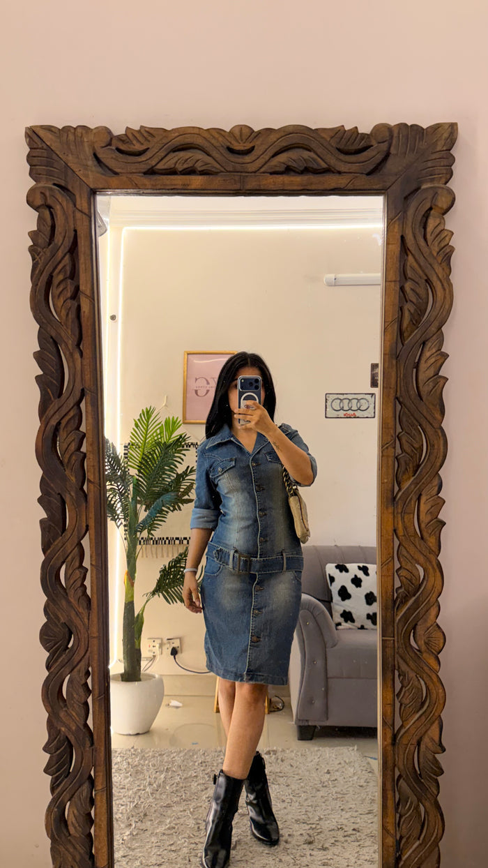 3 Denim Dress up to Bust32/l:35