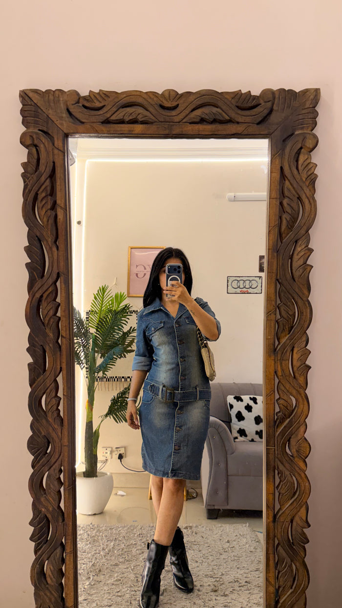 3 Denim Dress up to Bust32/l:35