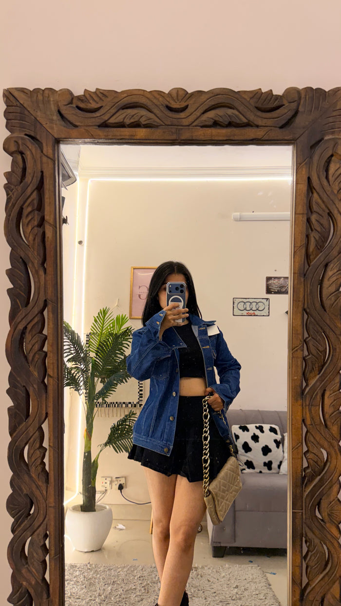 3 Pinterest Denim jacket up to Bust36/L22
