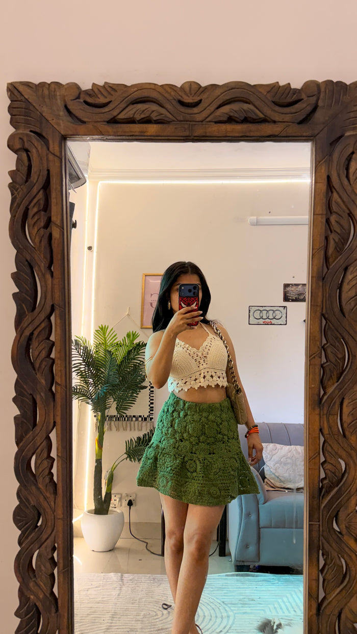 30 crochet skirt W26-30/L15