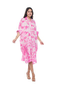 3089 pink palm shirt