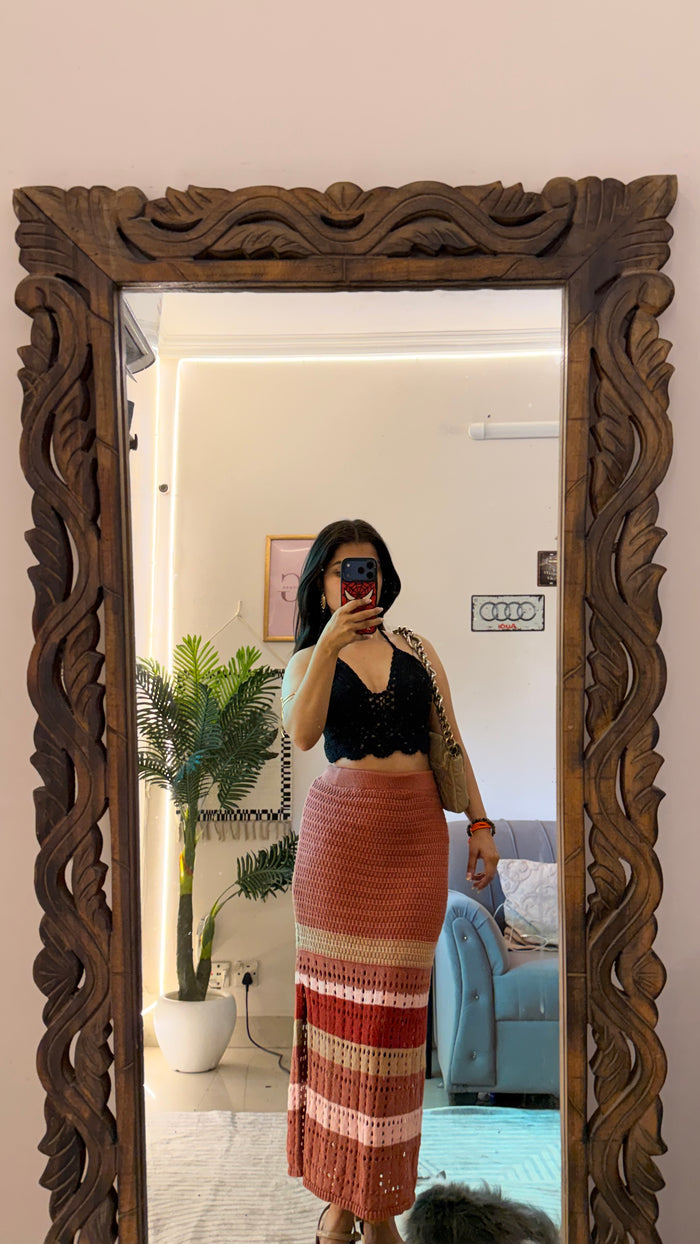 33 crochet skirt W28-32/L35