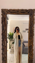 34 cute long shrug S-M