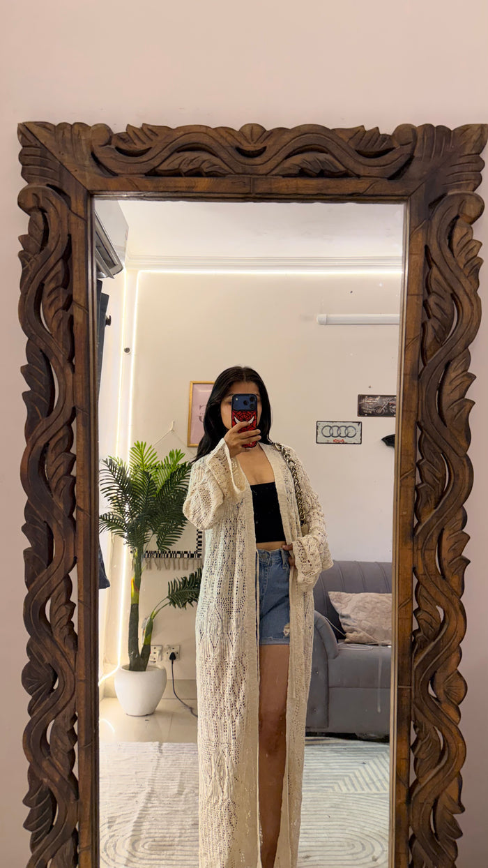 34 cute long shrug S-M