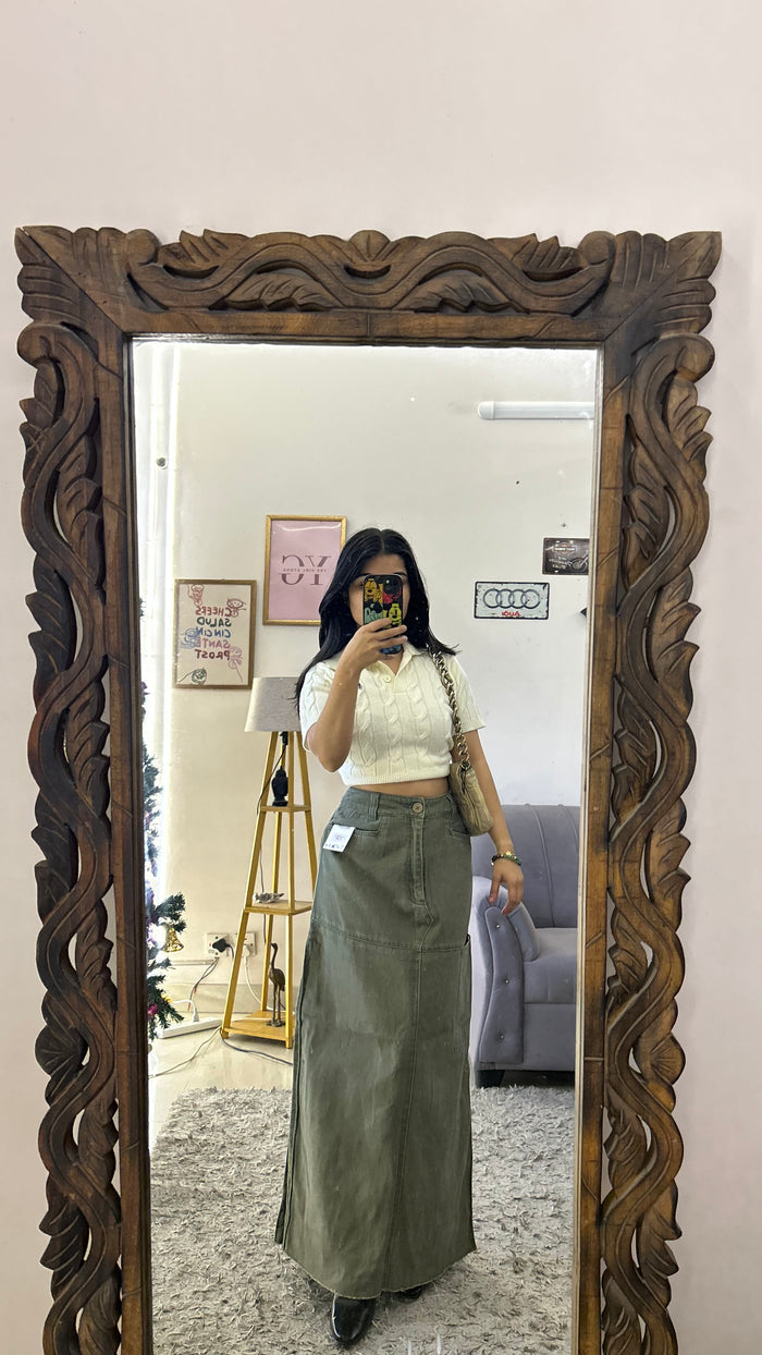 35 denim skirt28 waist/l:36