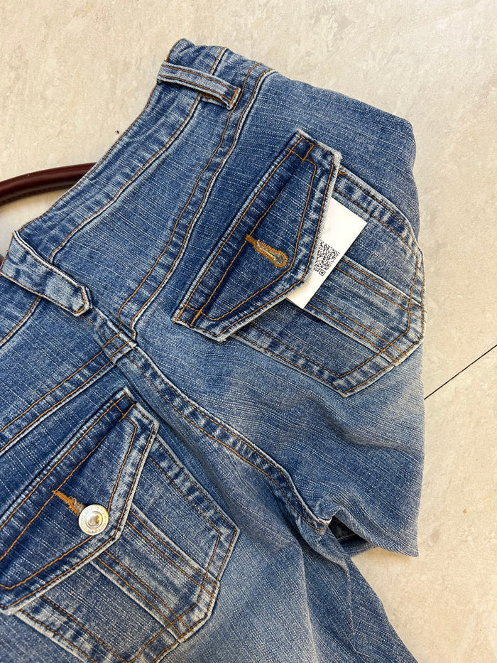 36) vintage jeans w:30/l:35/inceam:9/hips:34
