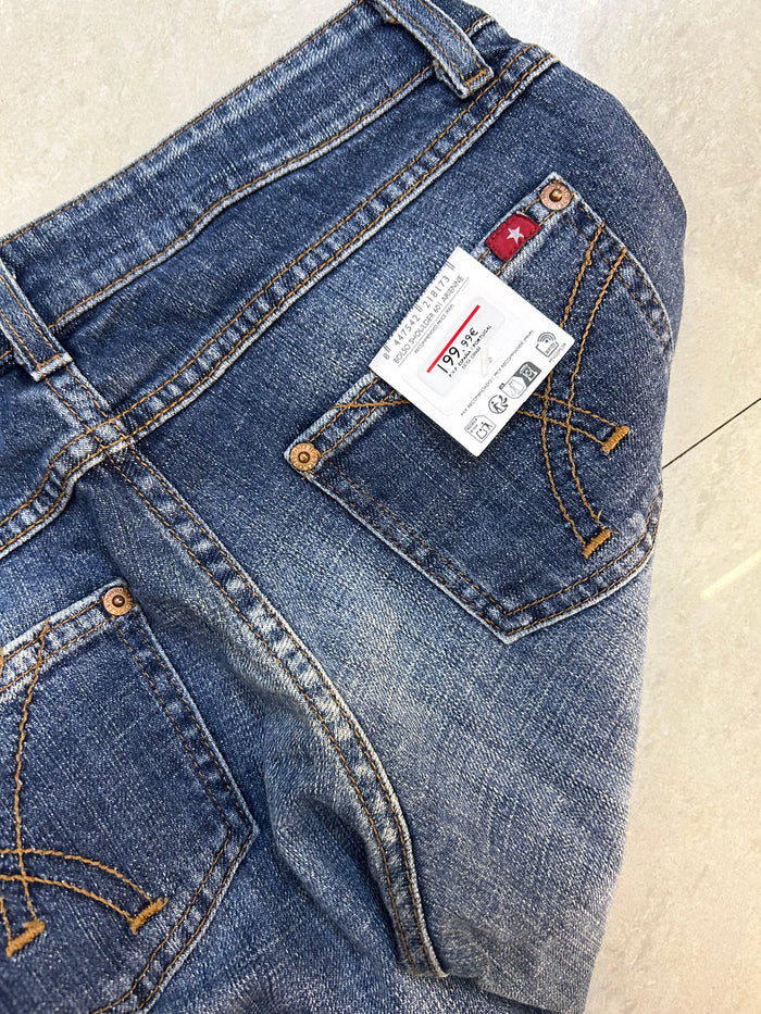 37) vintage jeans waist:29/l:41/inceam:8/hips:36