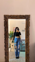 38 Pinterest Jeans W32/L37/Hips42/Thighs22/Rise10