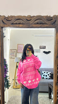 45 i am on the naughty list sweater M-L