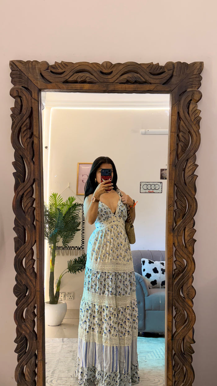 50 summer dress30-34bust/51 L ( check detail video)
