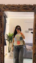51 cute top 32-35 bust