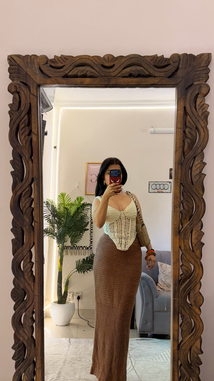 55 Crochet Skirt W28-32/L37