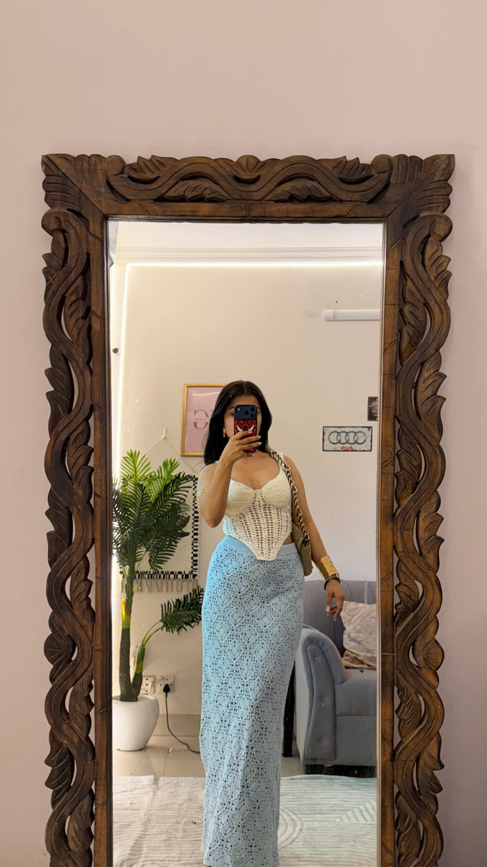 6 crochet skirt W32-36/L39