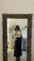 6 denim skirt 25 waist/l:34
