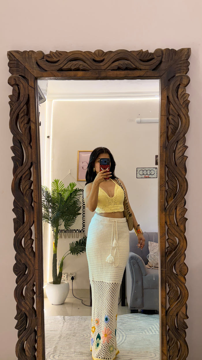 60 Crochet Skirt W28-32/L40