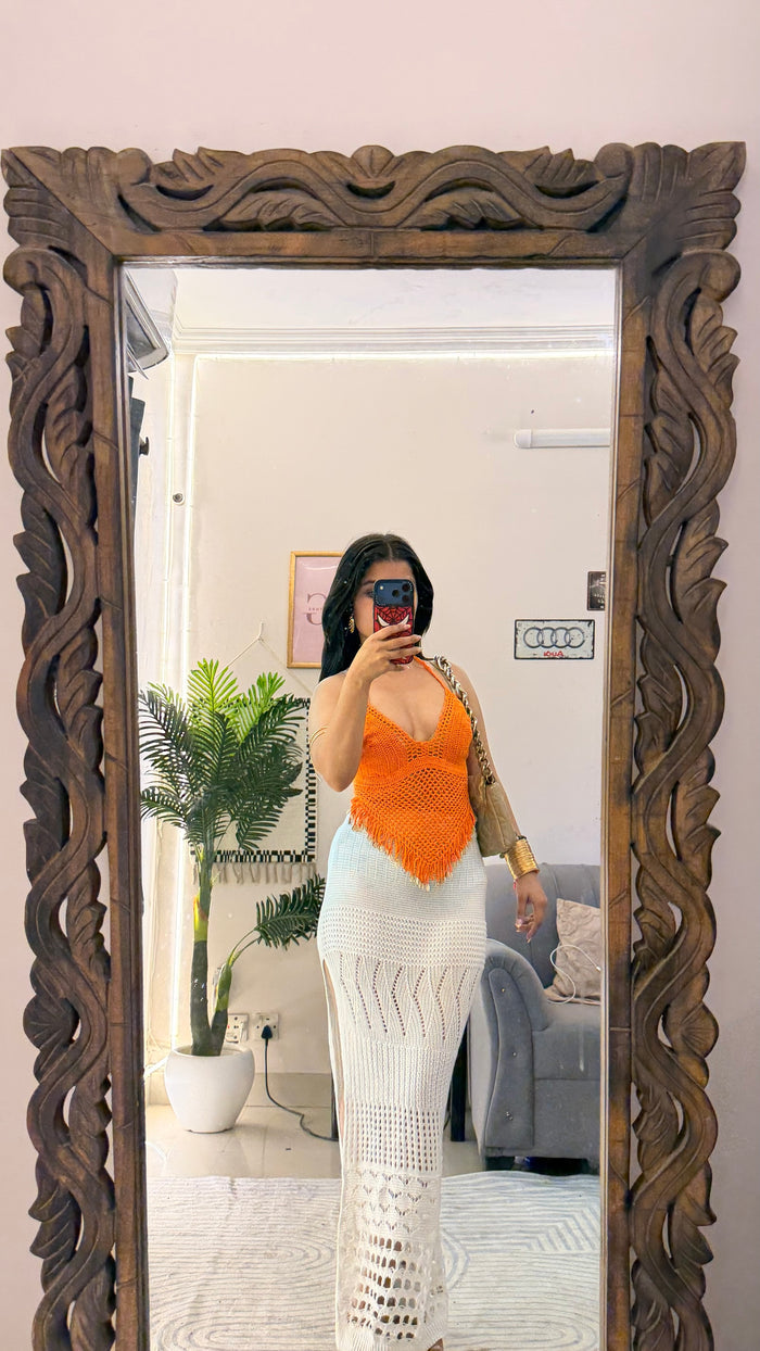 67 Crochet Skirt W24-28/L38