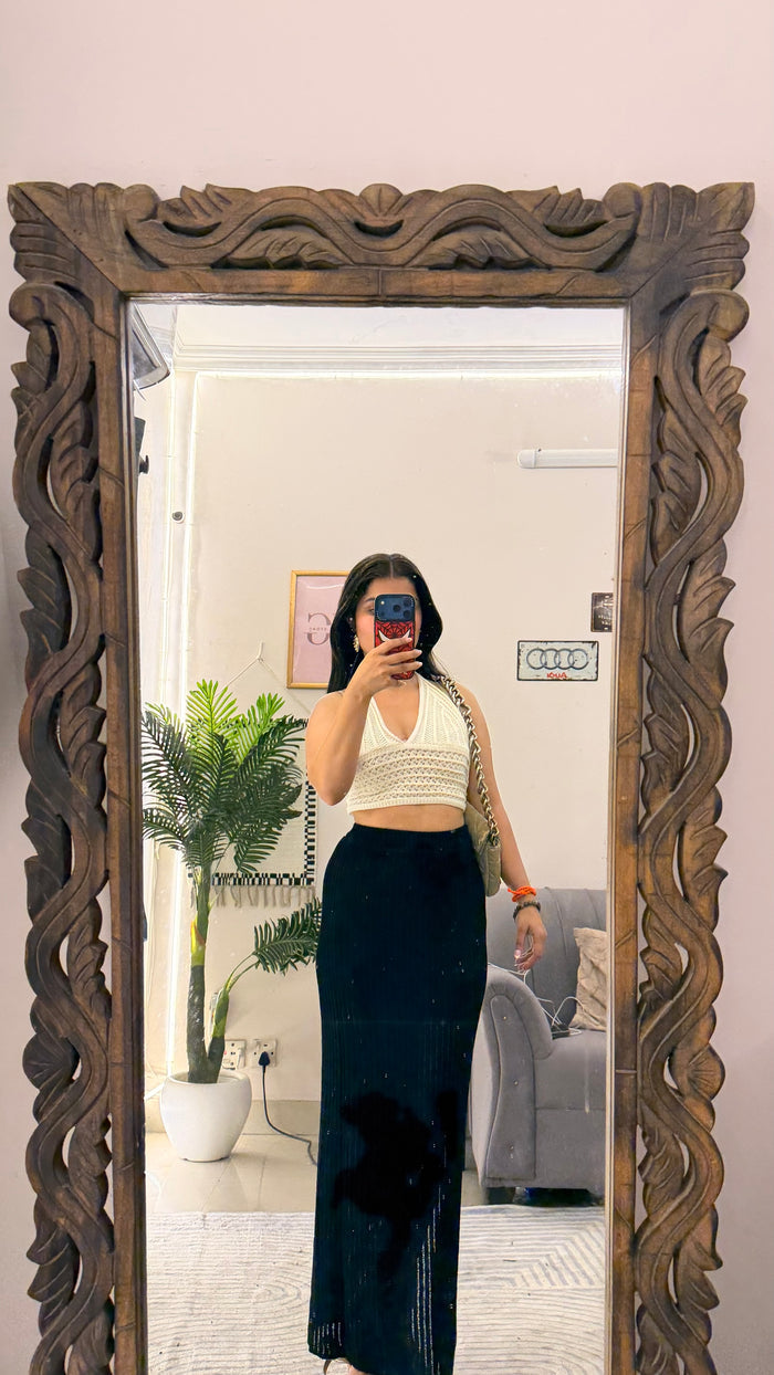 69 crochet skirt W32-34/L39